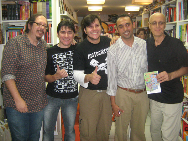 Gual, Rafael Dourado, Alex Sander, Rodrigo Draw e Mastrotti