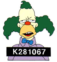 Krusty o palha&ccedil;o