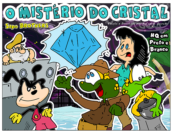 livro Mistrio do Cristal