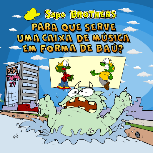 livro: Sapo Brothers e o monstro