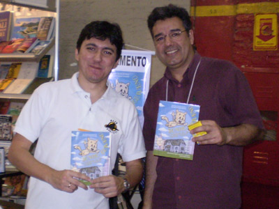 bineal 2008 - lançamento Sonho Gaturno - Ilustrador e autor