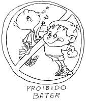 proibido bater