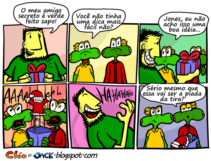 Jack da Cleo, Sapo Brothers, Rafael Dourado, quadrinhos, humor, tiras, tirinhas, cartoon