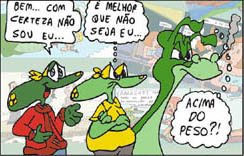 Sapo Brothers, diverso, tiras, humor, games, jogos, animao, anima, quadrinhos, infantil, minja, jones