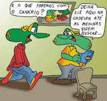 Sapo Brothers, diverso, tiras, humor, games, jogos, animao, anima, quadrinhos, infantil, minja, jones