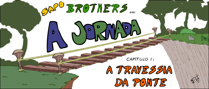  Sapo Brothers, diverso, tiras, humor, games, jogos, animao, anima, quadrinhos, infantil, minja, jones