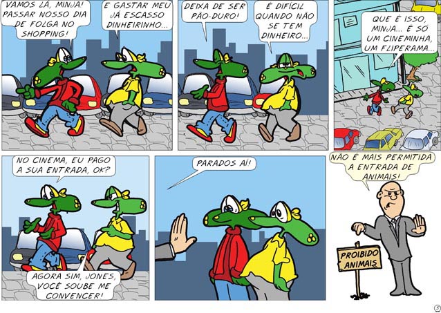 Sapo Brothers, diverso, tiras, humor, games, jogos, animao, anima, quadrinhos, infantil, minja, jones