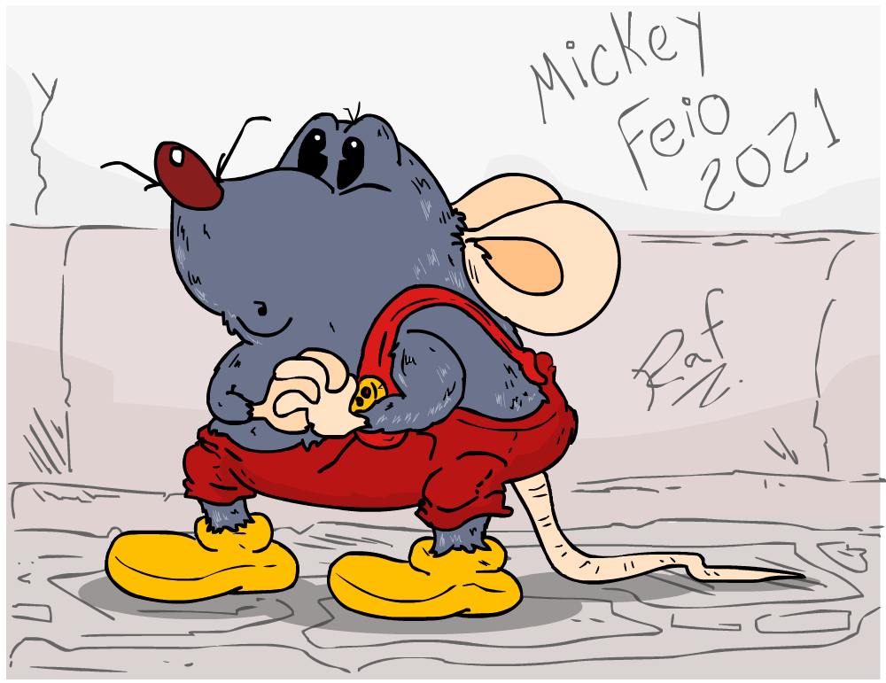 Mickey Feio 2021, Sapo Brothers, diverso, tiras, humor, games, jogos, animao, anima, quadrinhos, infantil, minja, jones