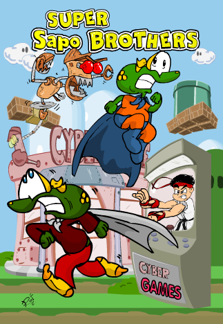 Livro SUPER SAPO BROTHERS CYBER GAME