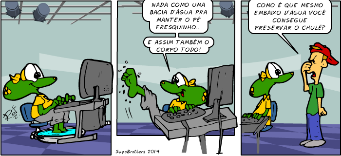 Sapo Brothers, diverso, tiras, humor,  animao, anima, quadrinhos, infantil, minja, jones