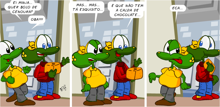 Sapo Brothers, diverso, tiras, humor,  animao, anima, quadrinhos, infantil, minja, jones