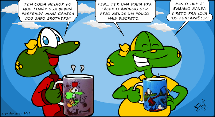  , Sapo Brothers, diverso, tiras, humor,  animao, anima, quadrinhos, infantil, minja, jones