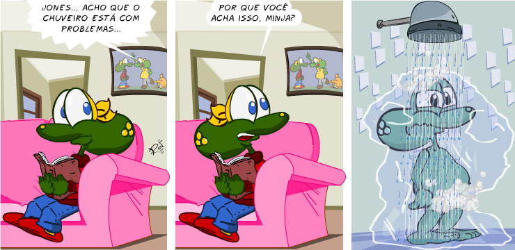 Sapo Brothers, diverso, tiras, humor,  animao, anima, quadrinhos, infantil, minja, jones