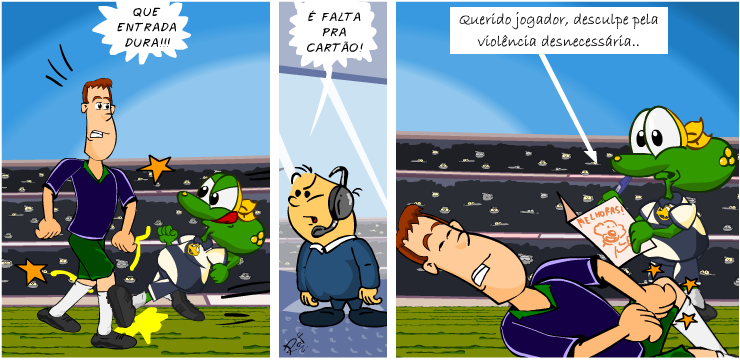 Sapo Brothers, futebol, tiras, humor, HQ, quadrinhos, infantil