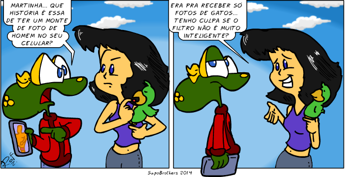 Sapo Brothers, diverso, tiras, humor,  animao, anima, quadrinhos, infantil, minja, jones