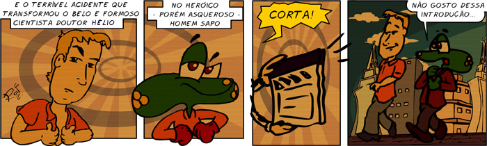 Sapo Brothers, diverso, tiras, humor, games, jogos, animao, anima, quadrinhos, infantil, minja, jones