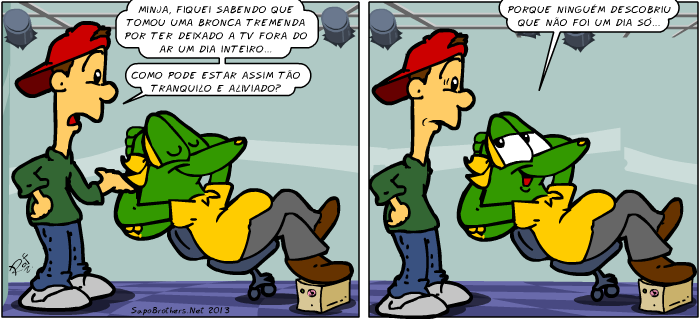 Sapo Brothers, diverso, tiras, humor, japa,  animao, anima, quadrinhos, infantil, minja, jones