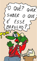 Sapo Brothers, diverso, tiras, humor, games, jogos, animao, anima, quadrinhos, infantil, minja, jones