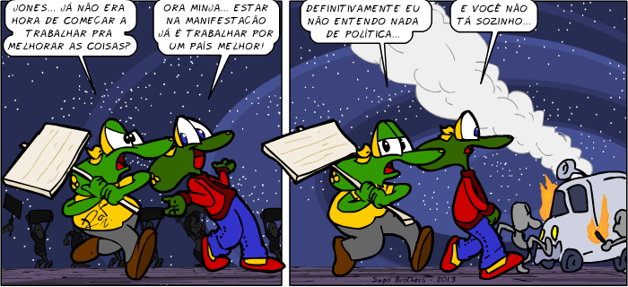  , Sapo Brothers, diverso, tiras, humor,  animao, anima, quadrinhos, infantil, minja, jones