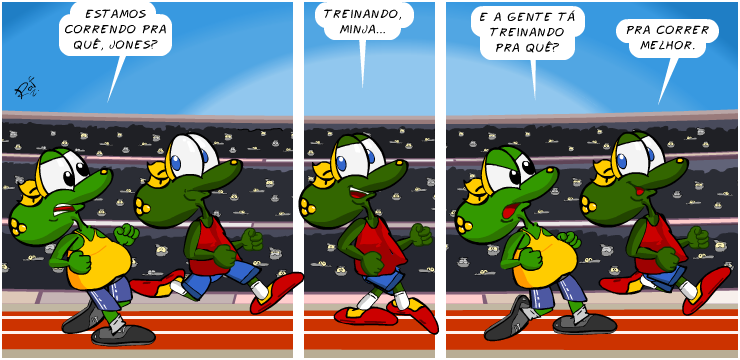 Sapo Brothers, diverso, tiras, humor,  animao, anima, quadrinhos, infantil, minja, jones