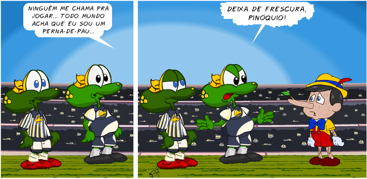 Sapo Brothers, futebol, tiras, humor, HQ, quadrinhos, infantil