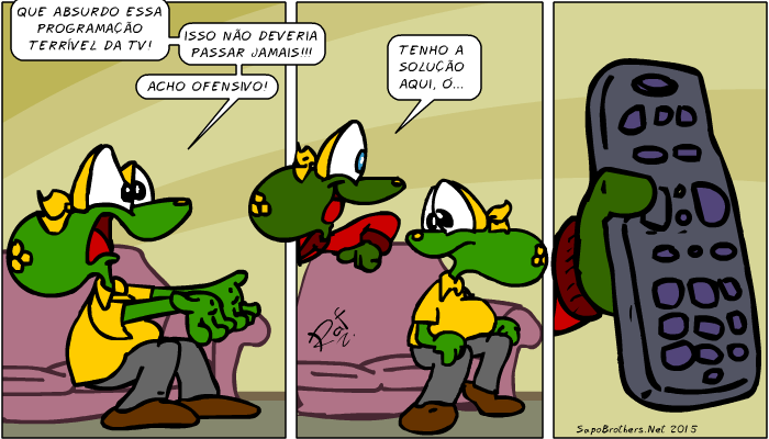 Sapo Brothers, diverso, tiras, humor,  animao, anima, quadrinhos, infantil, minja, jones