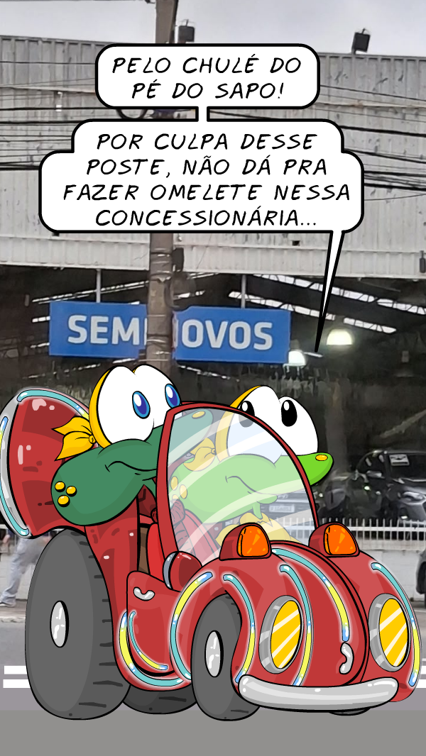 seminovos, sem ovos, piada, tiras, humor, HQ, quadrinhos, infantil