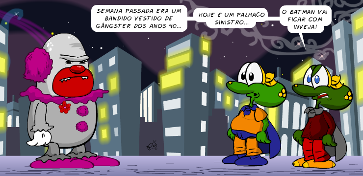 Sapo Brothers, tiras, humor, HQ, quadrinhos, infantil