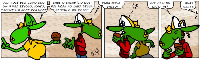 Sapo Brothers, diverso, tiras, humor, games, jogos, animao, anima, quadrinhos, infantil, minja, jones