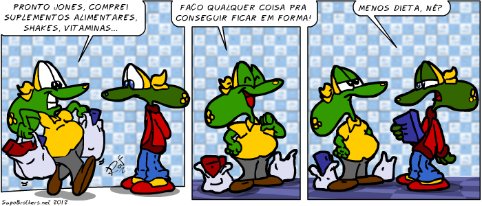 Sapo Brothers, diverso, tiras, humor, japa,  animao, anima, quadrinhos, infantil, minja, jones