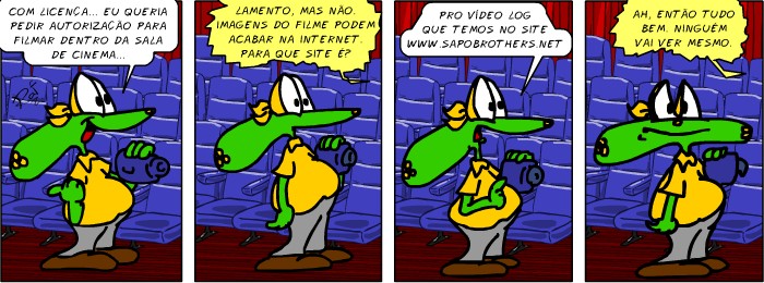 Caf com HQ, Sapo Brothers, diverso, tiras, humor, games, jogos, animao, anima, quadrinhos, infantil, minja, jones