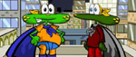 Sapo Brothers, diverso, tiras, humor, games, jogos, animao, anima, quadrinhos, infantil, minja, jones